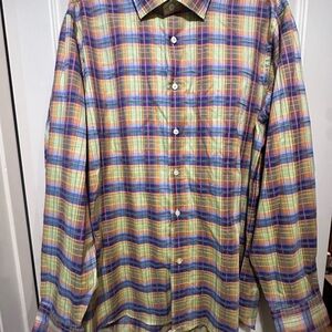 Robert Talbott Button-Down Shirt XL